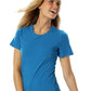 Women's Jewelneck T-Shirt - BG4702 - Turquoise