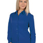 Women's Pocketless Long Sleeve Poplin Shirt - BG6210 - Royal