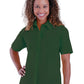 Women's Pocketless Short Sleeve Poplin Shirt - BG6210S - Hunter