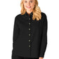 Women's Pocketless Cotton Twill Shirt - BG6213 - Black