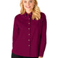 Women's Pocketless Cotton Twill Shirt - BG6213 - Burgundy