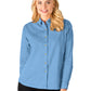 Women's Pocketless Cotton Twill Shirt - BG6213 - Light Blue