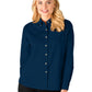 Women's Pocketless Cotton Twill Shirt - BG6213 - Navy