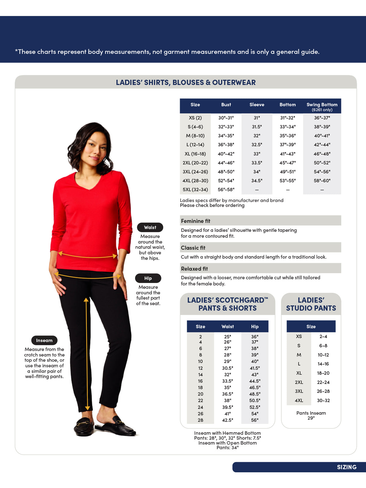 SIZECHART
