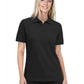 Women's Pocketless Ultra-Lux Polo - BG6231 - Black