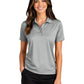 Women's Pocketless Value Wicking Polo - BG6300 - Grey