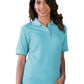 Women's Pocketless Soft Touch Polo - BG6500 - Aqua