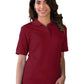 Women's Pocketless Soft Touch Polo - BG6500 - Burgundy