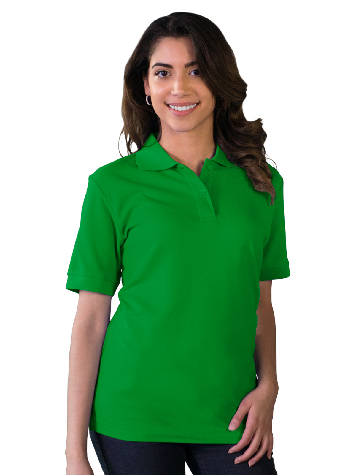 Women's Pocketless Soft Touch Polo - BG6500 - Kelly
