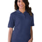 Women's Pocketless Soft Touch Polo - BG6500 - Navy