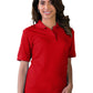 Women's Pocketless Soft Touch Polo - BG6500 - Red