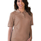 Women's Pocketless Soft Touch Polo - BG6500 - Tan