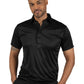 Men's Pocketless Bonded Collar Dress Polo - BG7007 - Black
