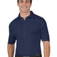 Men's Pocketless Bonded Collar Dress Polo - BG7007 - Navy