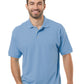Men's Pocketless Superblend Short Sleeve Polo - BG7204 - Light Blue