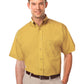Men's 1-Pocket Short Sleeve Value Poplin Shirt - BG7210S - Maize