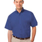 Men's 1-Pocket Short Sleeve Value Poplin Shirt - BG7210S - Royal