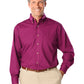 Men's 1-Pocket Superblend Poplin Shirt - BG7216 - Berry