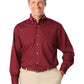 Men's 1-Pocket Superblend Poplin Shirt - BG7216 - Burgundy