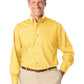 Men's 1-Pocket Superblend Poplin Shirt - BG7216 - Maize