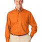 Men's 1-Pocket Superblend Poplin Shirt - BG7216 - Orange