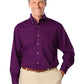 Men's 1-Pocket Superblend Poplin Shirt - BG7216 - Purple