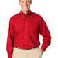 Men's 1-Pocket Superblend Poplin Shirt - BG7216 - Red