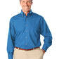 Men's 1-Pocket Superblend Poplin Shirt - BG7216 - Turquoise