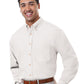 Men's 1-Pocket Superblend Poplin Shirt - BG7216 - White