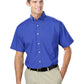 Men's 1-Pocket Short Sleeve Superblend Poplin Shirt - BG7216S - French Blue