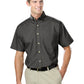 Men's 1-Pocket Short Sleeve Superblend Poplin Shirt - BG7216S - Graphite