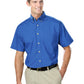Men's 1-Pocket Short Sleeve Superblend Poplin Shirt - BG7216S - Turquoise