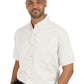 Men's 1-Pocket Short Sleeve Superblend Poplin Shirt - BG7216S - White