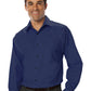 Men's 1-Pocket Stretch Poplin Shirt - BG7218 - Navy