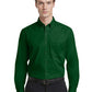 Men's 1-Pocket Matching Buttons Poplin Shirt - BG7266 - Hunter