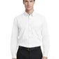 Men's 1-Pocket Matching Buttons Poplin Shirt - BG7266 - White