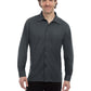 Men's Pocketless Knit Stretch Woven Shirt - BG7273 - Graphite