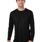 Men's Pocketless Value Long Sleeve Tee - BG7303 - Black