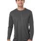 Men's Pocketless Value Long Sleeve Tee - BG7303 - Graphite