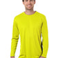 Men's Pocketless Value Long Sleeve Tee - BG7303 - Optic Yellow