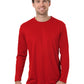 Men's Pocketless Value Long Sleeve Tee - BG7303 - Red