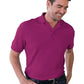 Men's Pocketless Soft Touch Polo - BG7500 - Berry