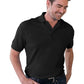 Men's Pocketless Soft Touch Polo - BG7500 - Black