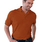Men's Pocketless Soft Touch Polo - BG7500 - Burnt Orange