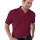 Men's Pocketless Soft Touch Polo - BG7500 - Burgundy