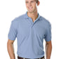 Men's Pocketless Soft Touch Polo - BG7500 - Light Blue
