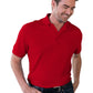 Men's Pocketless Soft Touch Polo - BG7500 - Red