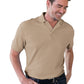 Men's Pocketless Soft Touch Polo - BG7500 - Tan