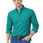 Men's 1-Pocket Cotton Twill Shirt - BG8213 - Jade