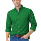 Men's 1-Pocket Cotton Twill Shirt - BG8213 - Kelly